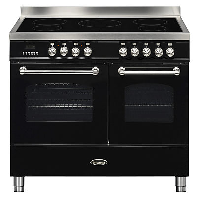 Britannia RC-10TG-FL Fleet Dual Fuel Range Cooker Black